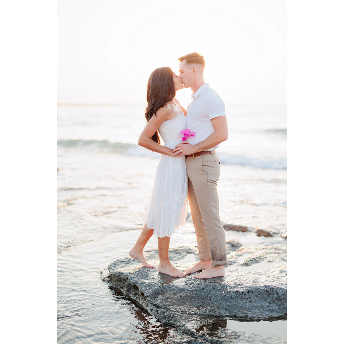 romantic portrait photo shoot in Crete