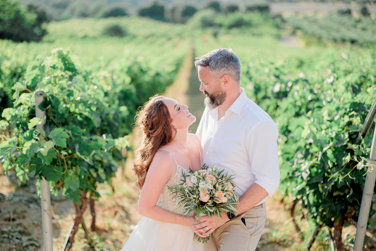 A couple in Love in Agreco farms
