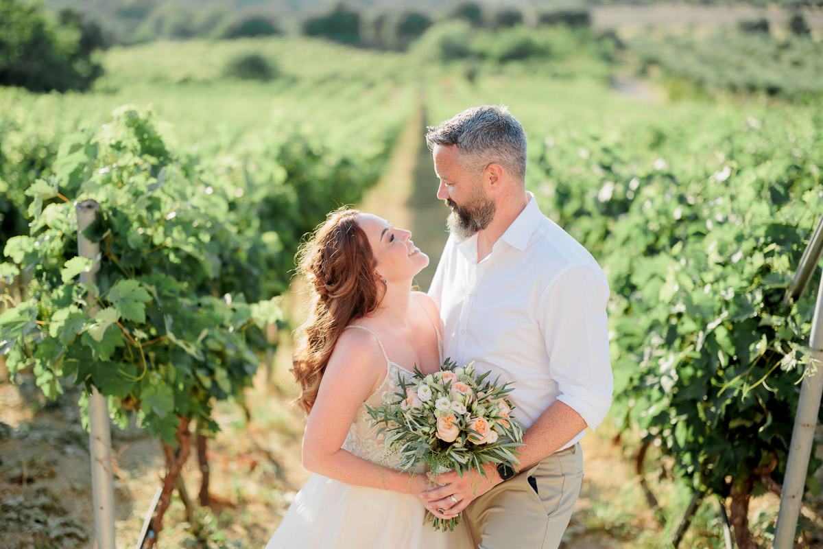 A couple in Love in Agreco farms