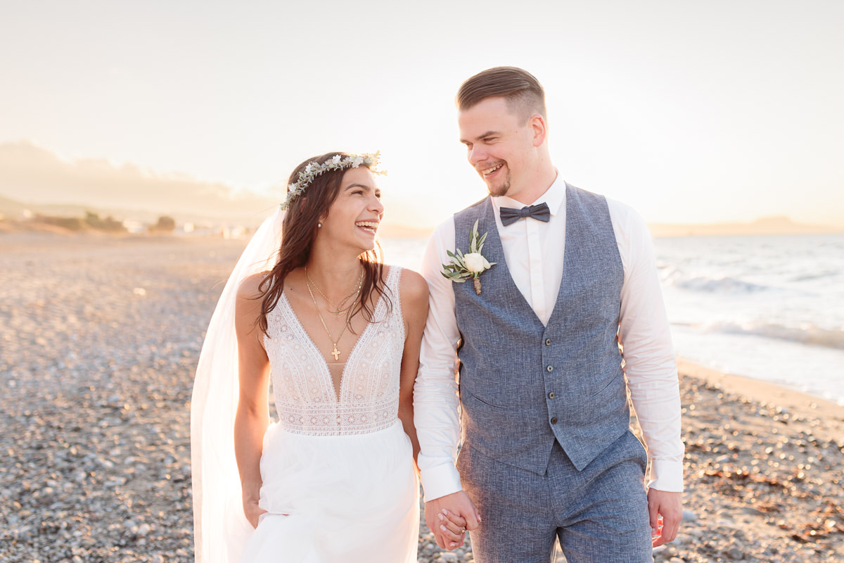 Looking in the eyes offers some gorgeous reactions for wedding photography