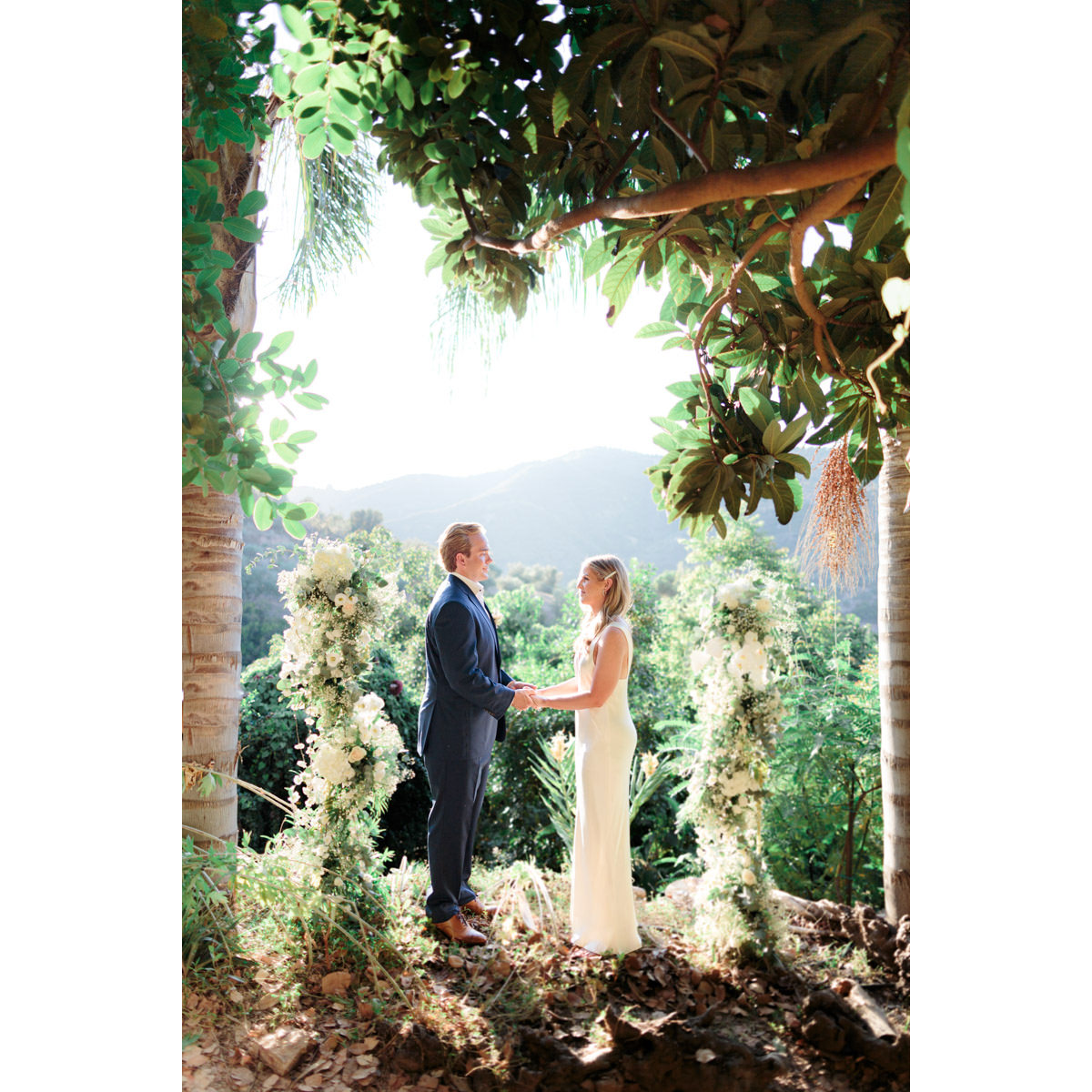 wedding in Botanical park in Chania