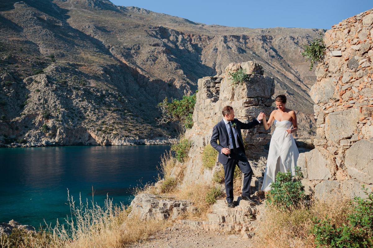 wedding in Loutro