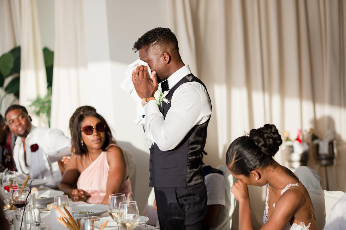 emotional groom speech