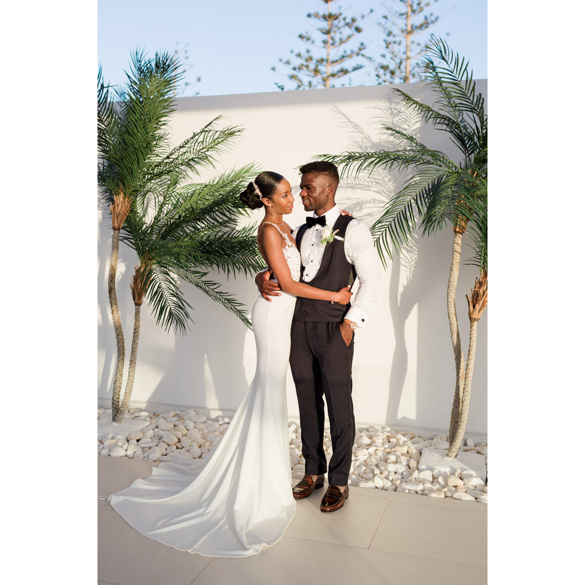 wedding portraits in Grecotel White palace