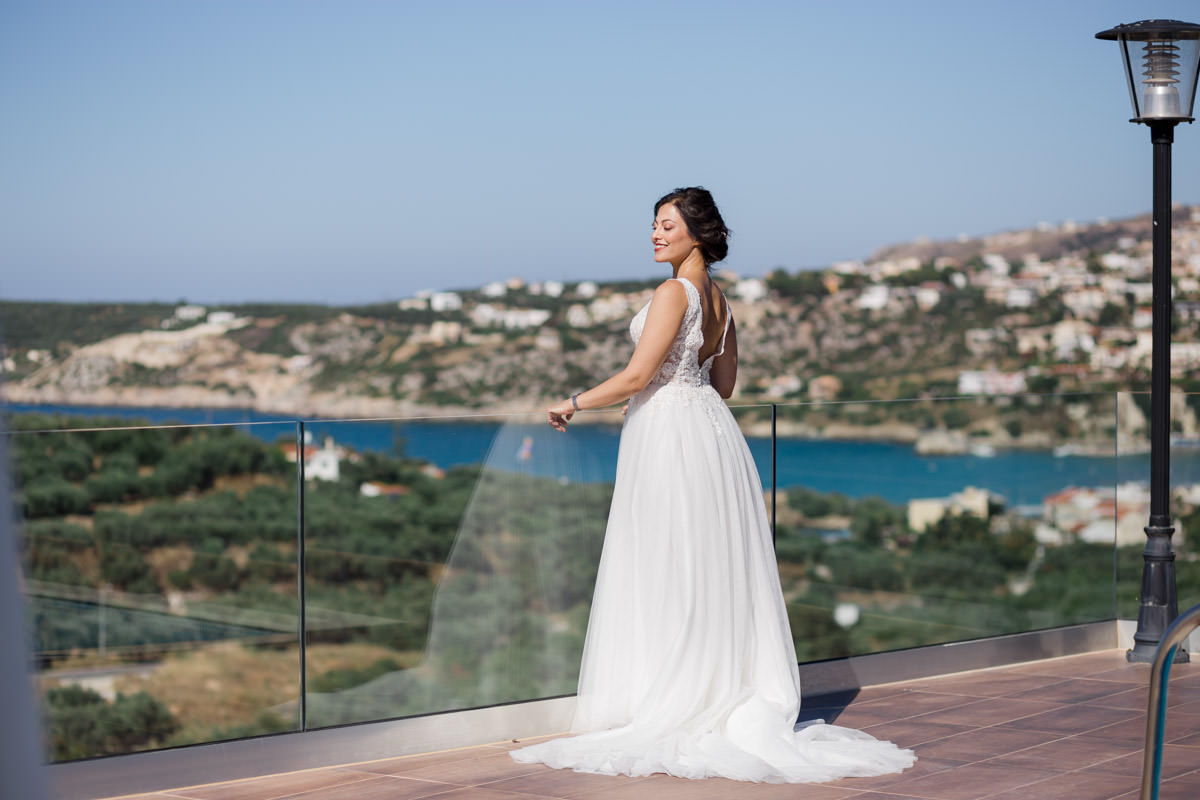 Iranian bride photoshoot in Apokoronas