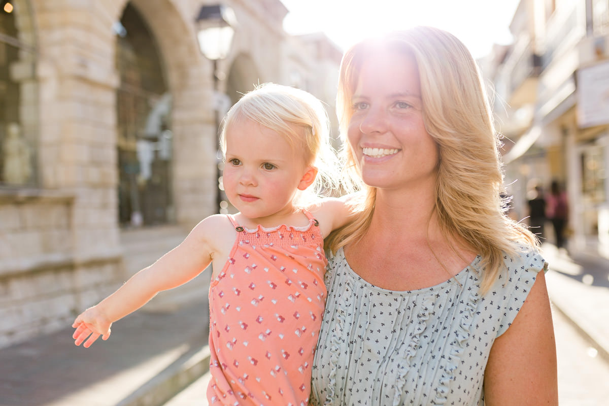 mother and daughter