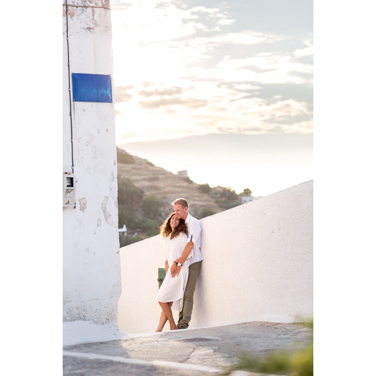 portraits in the small alleys with an amazing view