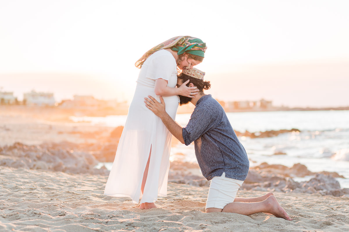 family photo-shoot at the beach