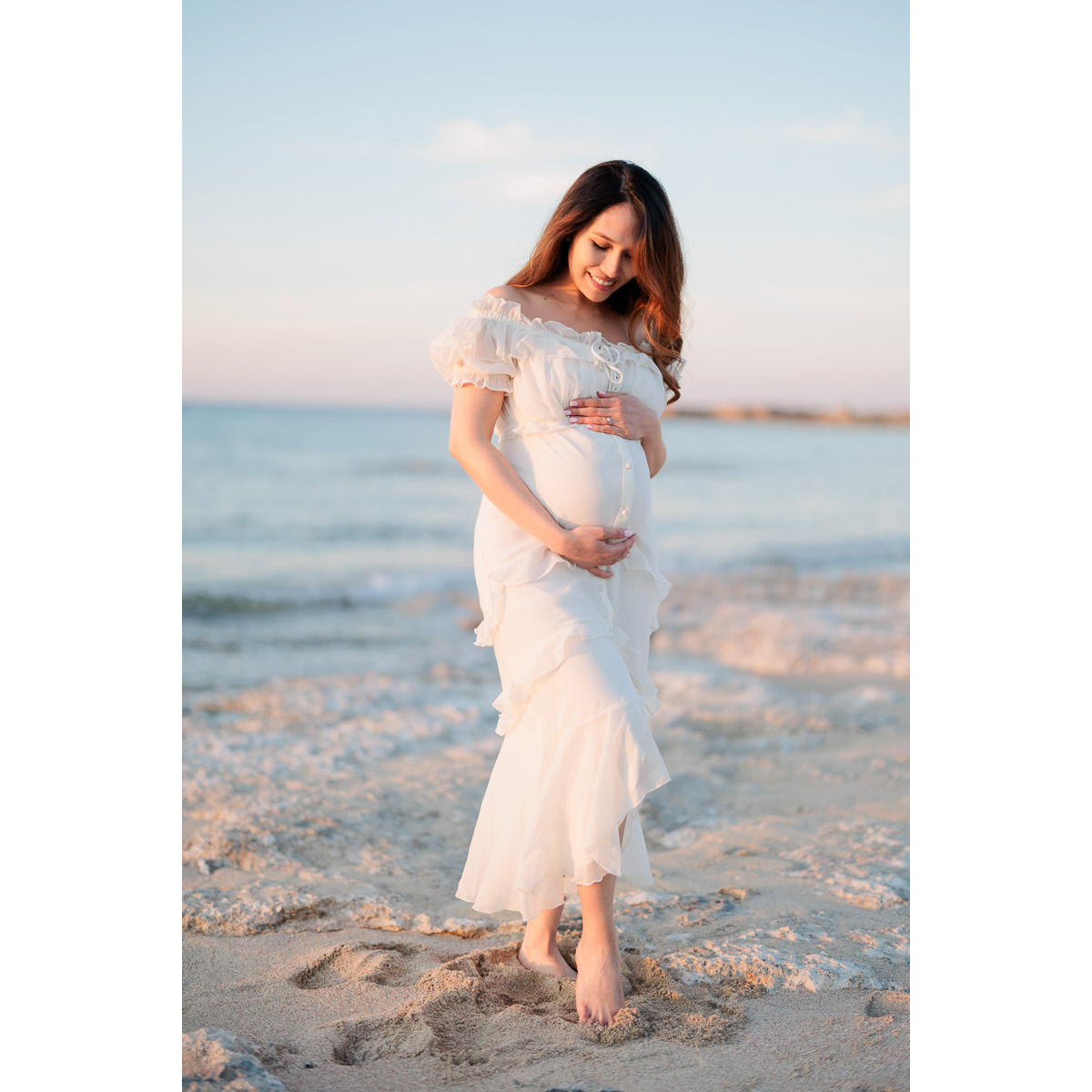 Grecian Inspired Maternity Shoot - Showit Blog