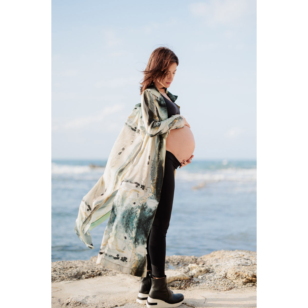 pregnancy photo-shoot Chania