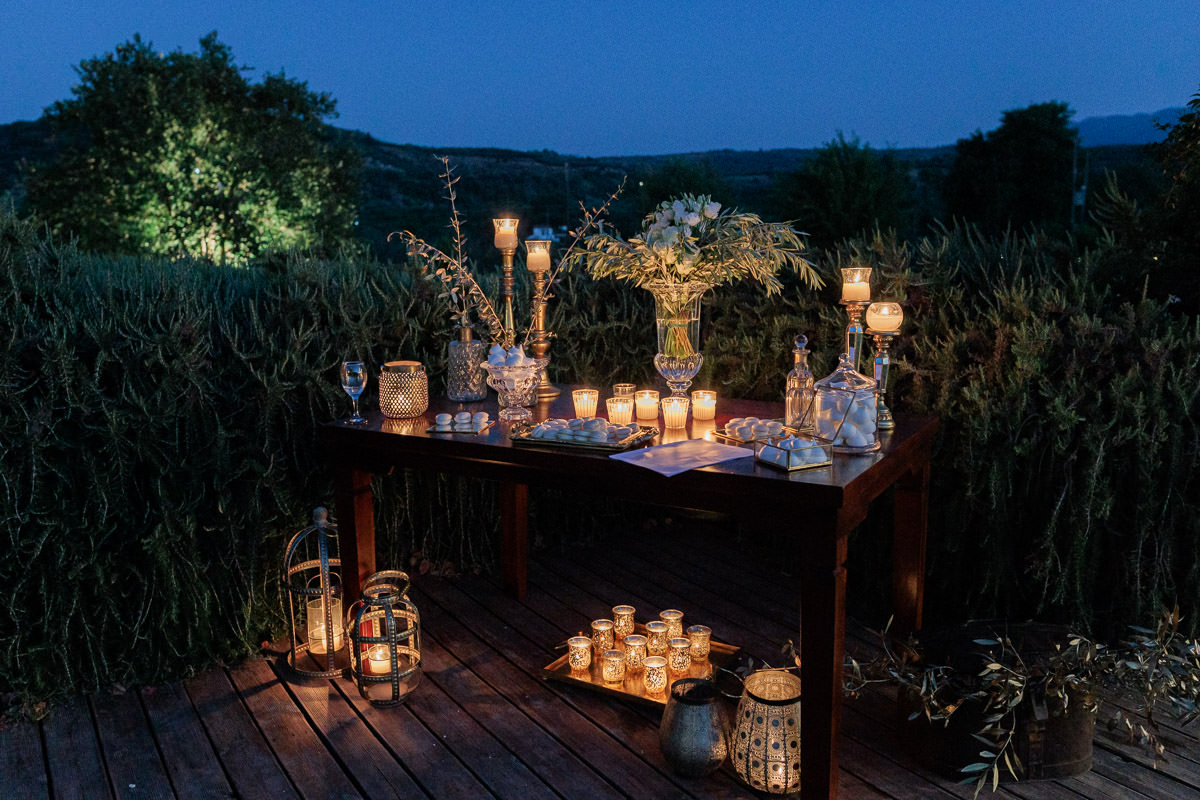 wedding decoration in Roxani Estate