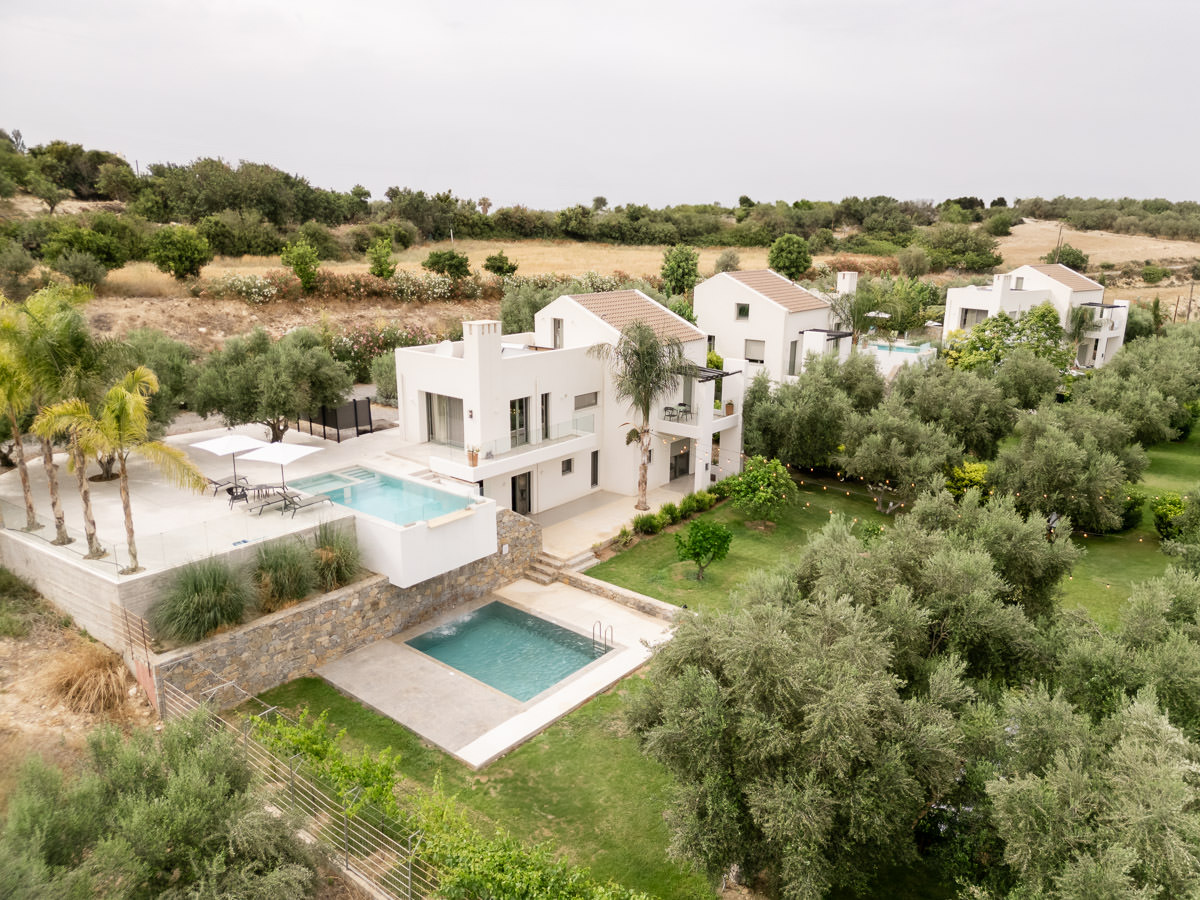 Arbora Olea Luxury Resorts view from above